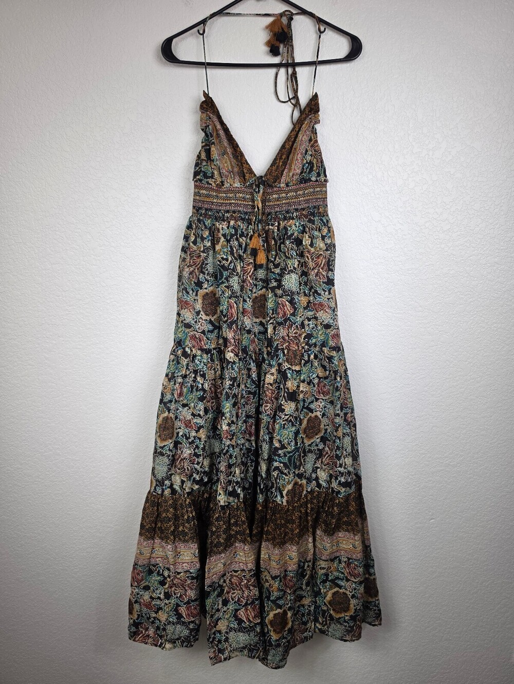 Free People Floral Maxi Dress Medium